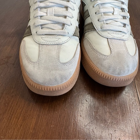 Adidas Samba XLG Magic Beige/Army Green Gum Men’s Size 10 - Picture 6 of 10